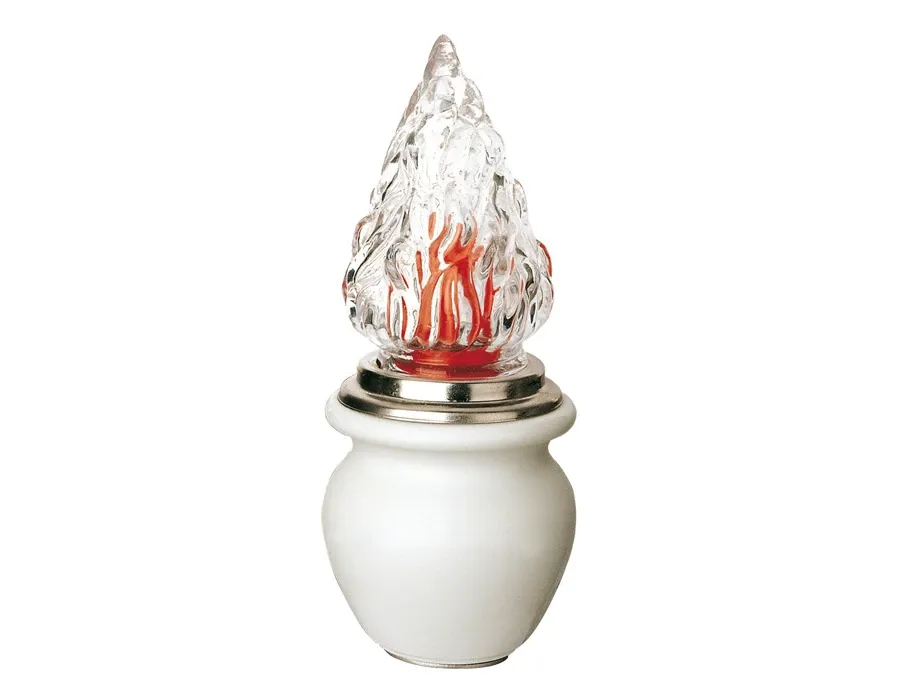 obrazek 1 Wykonana we Włoszech - porcelanowa lampa nagrobkowa