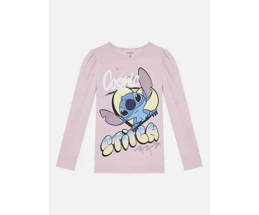 obrazek 1 NAME IT Bluzka 13238278 Różowy Regular Fit