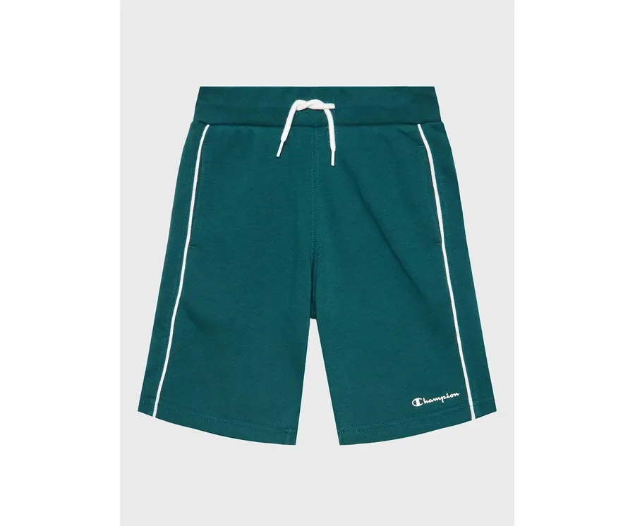 obrazek 1 Champion Szorty sportowe Script Logo 306147 Zielony Regular Fit