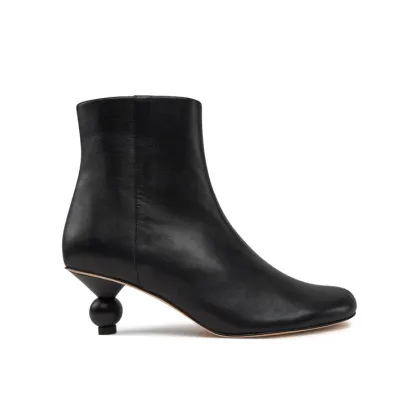 Zdjęcie Weekend Max Mara Botki Acro 251579101460 Czarny