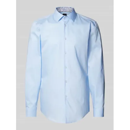 Zdjęcie Koszula biznesowa o kroju slim fit z kołnierzykiem typu kent model ‘Hank’