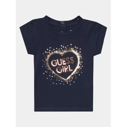 Zdjęcie Guess T-Shirt K4RI25 K6YW4 Granatowy Boxy Fit