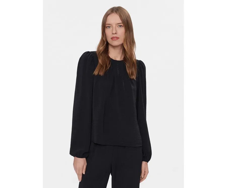 obrazek 1 Vero Moda Bluzka 10302546 Czarny Regular Fit