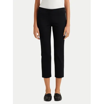 Zdjęcie LAUREN RALPH LAUREN Spodnie materiałowe Skinny Fit Streç Pantolon 200687713003 Czarny Regular Fit