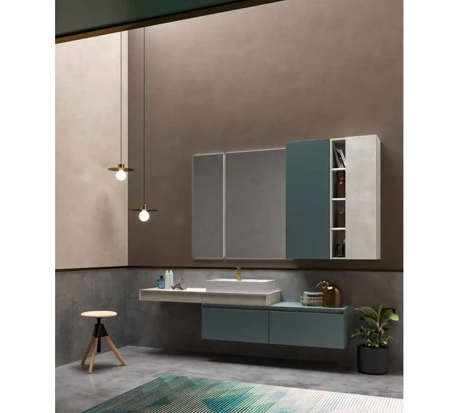 obrazek 1 Nowoczesny i designerski komplet mebli łazienkowych - Birex