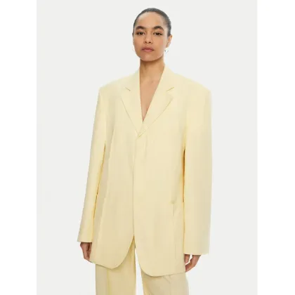 Zdjęcie JACQUEMUS Marynarka 22E213JA101 Żółty Regular Fit