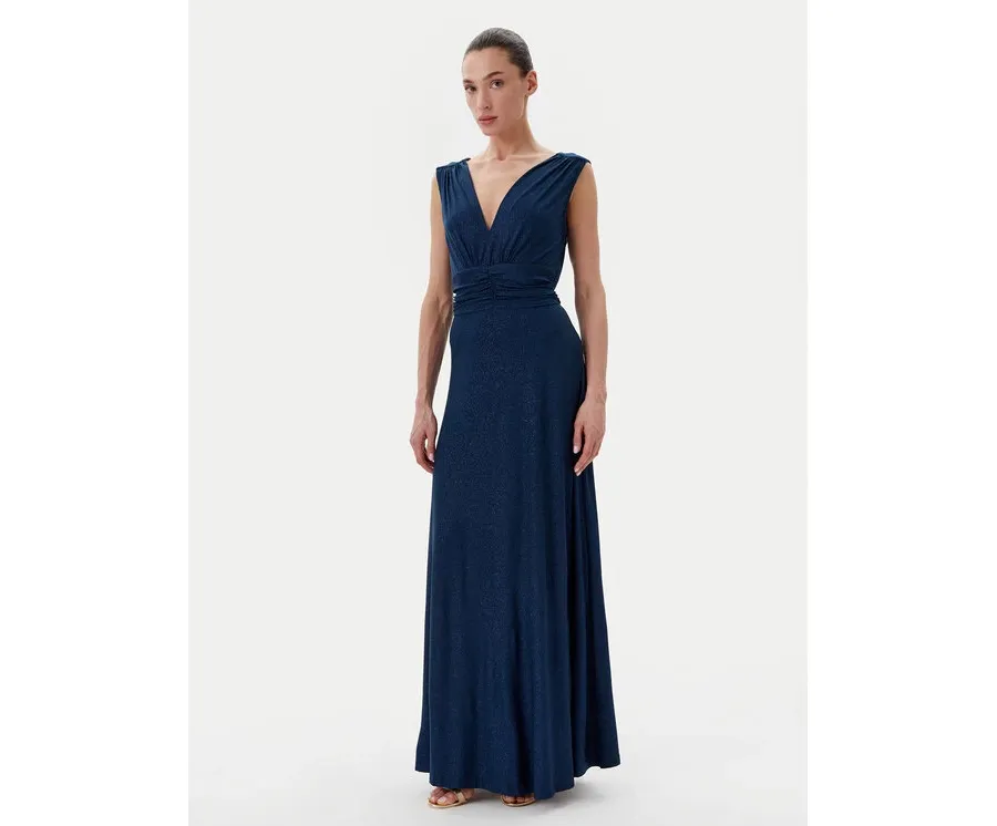 obrazek 1 Rinascimento Sukienka wieczorowa CFC0122393003 Granatowy Regular Fit
