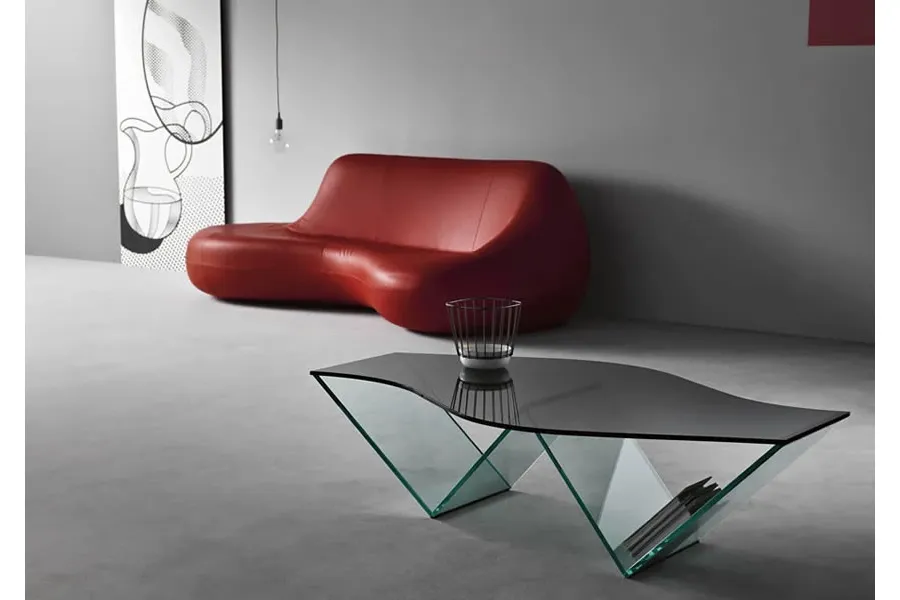 obrazek 3 Ekskluzywny szklany stolik koktajlowy - Tonelli Design