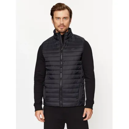 Zdjęcie 4F Kamizelka TVESM062 Czarny Regular Fit