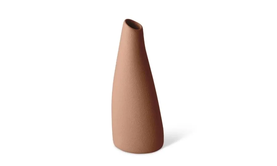 obrazek 10 Stylowy wazon butelkowy z ceramiki 9x6x20 cm
