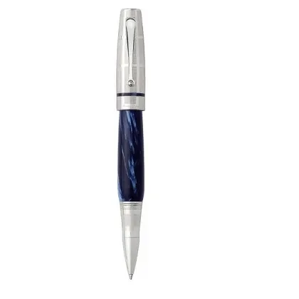 Zdjęcie Midnight Blue Miya Argento Pióro Kulkowe Celluloid Montegrappa