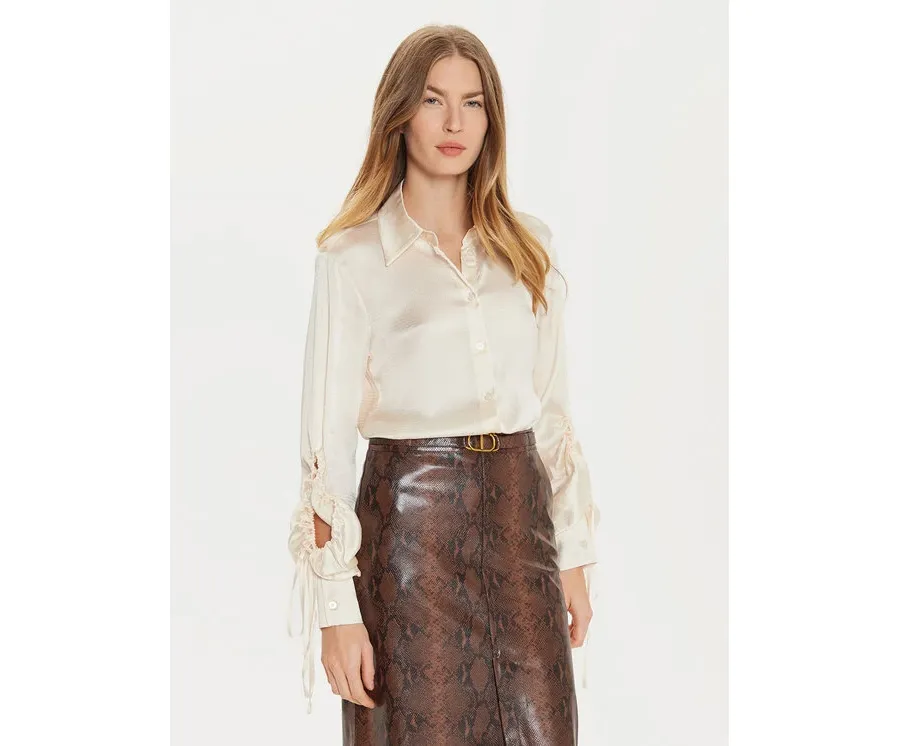 obrazek 1 TWINSET Koszula 242TP2477 Beżowy Regular Fit