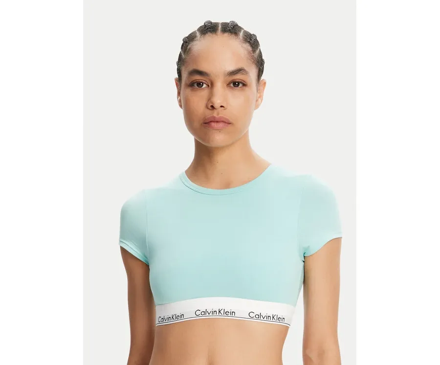 obrazek 1 Calvin Klein Underwear T-Shirt LV00QF7213 Zielony Slim Fit