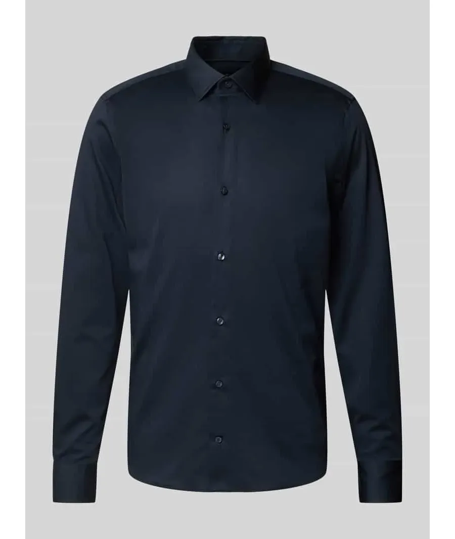 obrazek 1 Koszula biznesowa o kroju slim fit z kołnierzykiem typu kent model ‘Pit’