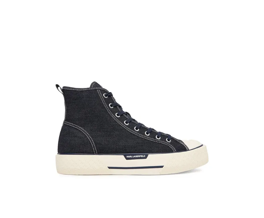 obrazek 1 KARL LAGERFELD Trampki KL50455D Granatowy