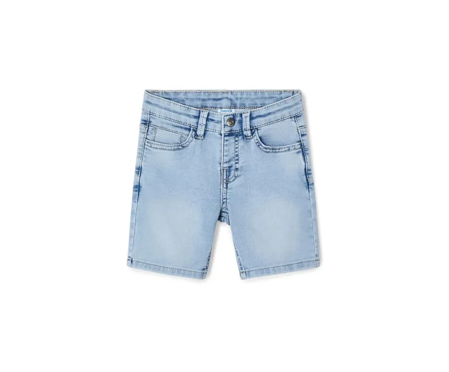 obrazek 1 Mayoral Szorty jeansowe 3218 Niebieski Regular Fit