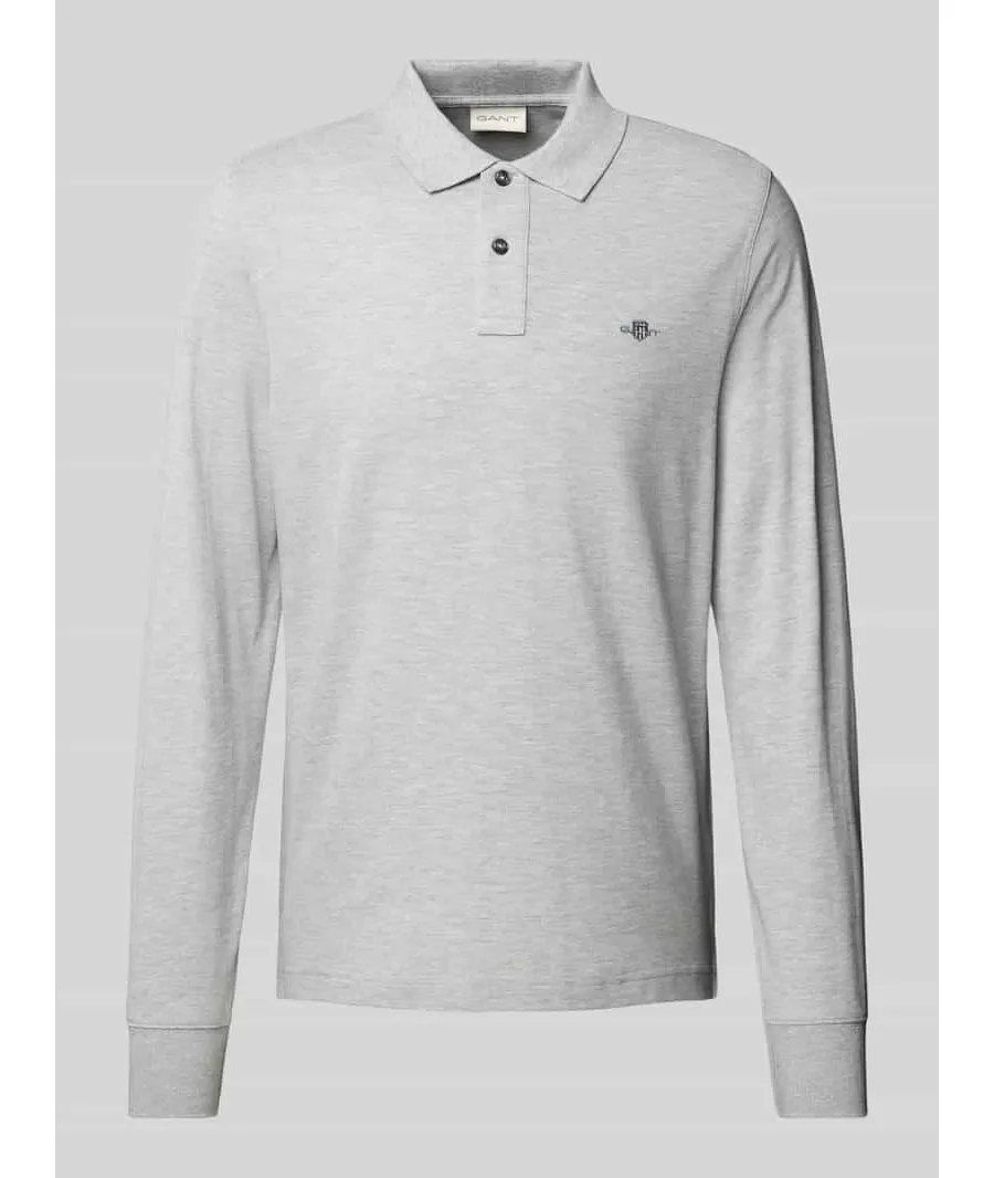 obrazek 1 Koszulka polo o kroju regular fit z wyhaftowanym logo model ‘SHIELD’