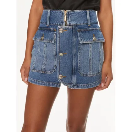 Zdjęcie Liu Jo Spódnica jeansowa UA4090 DS059 Niebieski Regular Fit
