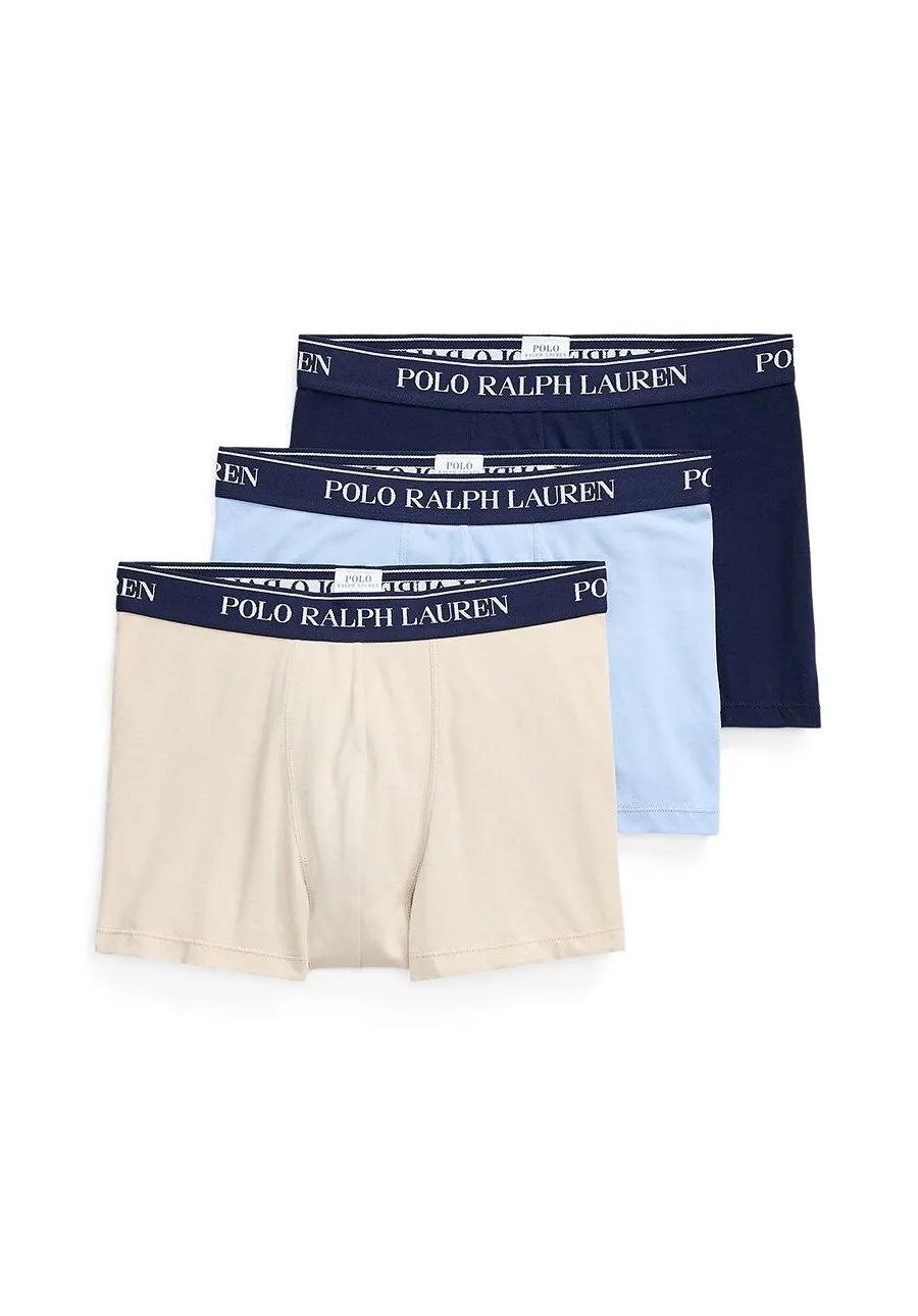 obrazek 1 Polo Ralph Lauren bokserki 3-pack męskie kolor niebieski 714830299