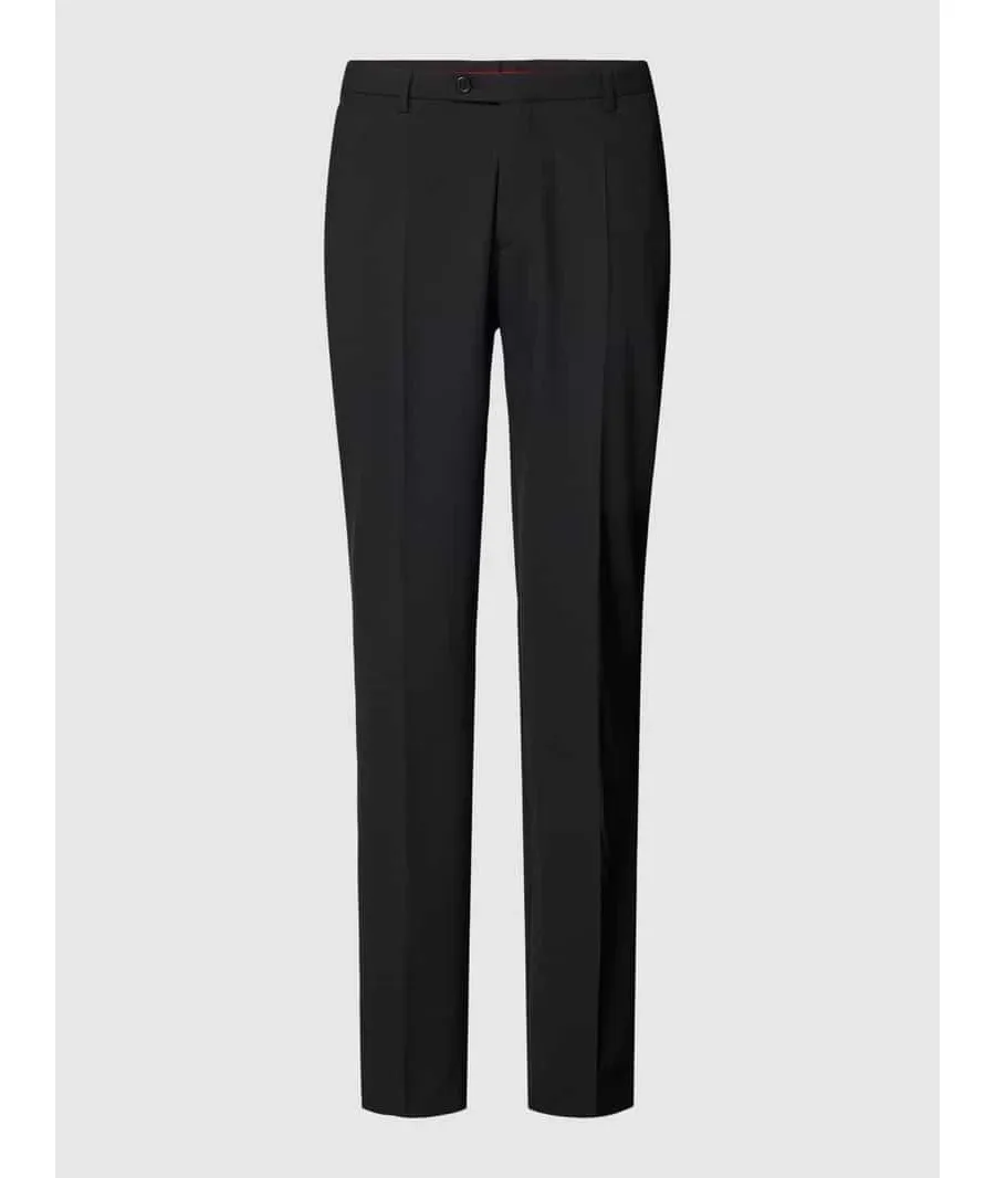 obrazek 1 Spodnie do garnituru o kroju slim fit z dżerseju model ‘Cedric’