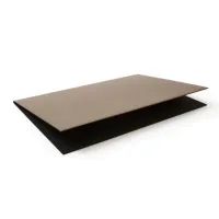 Picture Straight from Italy - a foldable pad made of glued leather for the desk
