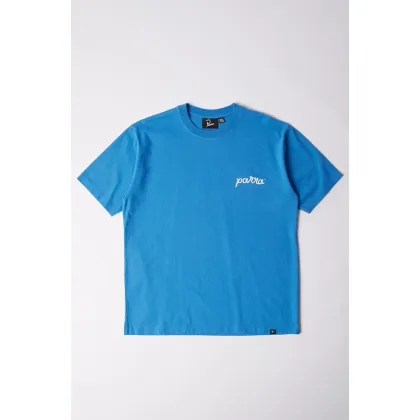 Zdjęcie by Parra t-shirt bawełniany The blob męski kolor niebieski z nadrukiem 53215