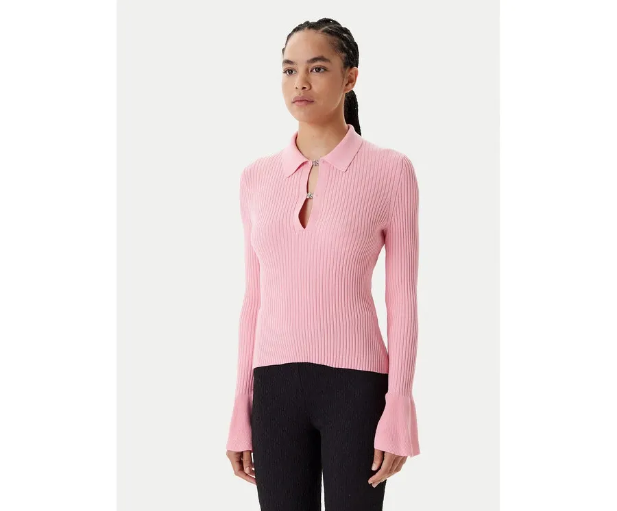 obrazek 1 HUGO Sweter Sharro 50542608 Różowy Slim Fit