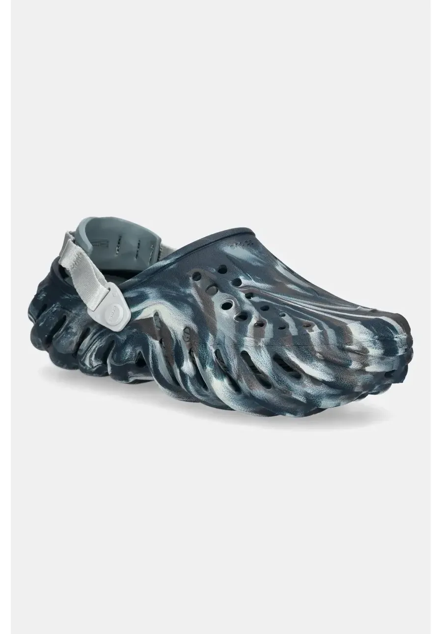 obrazek 1 Crocs klapki Echo Marbled Clog męskie kolor niebieski 208454.0LE