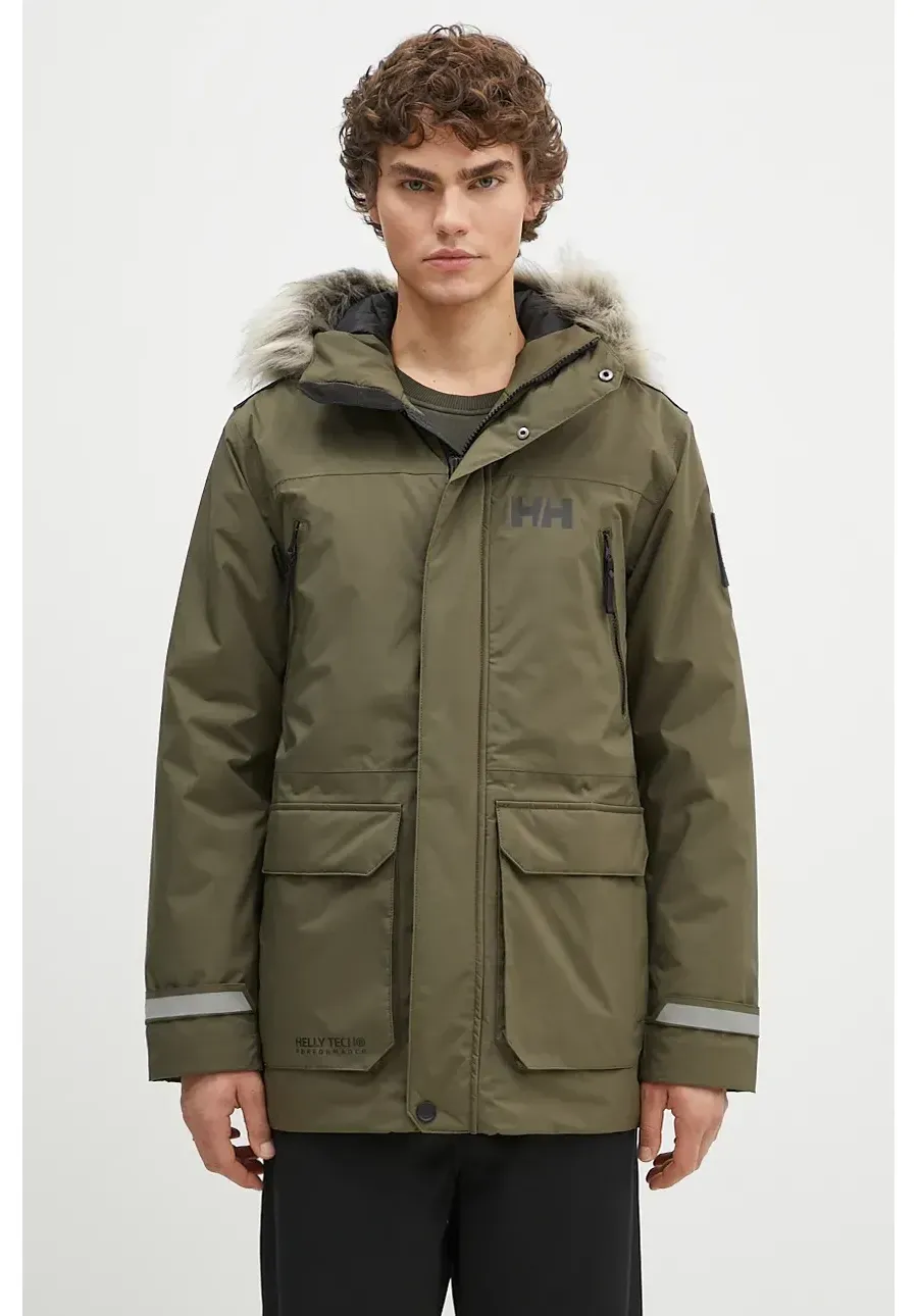 obrazek 1 Helly Hansen kurtka męska kolor zielony przejściowa