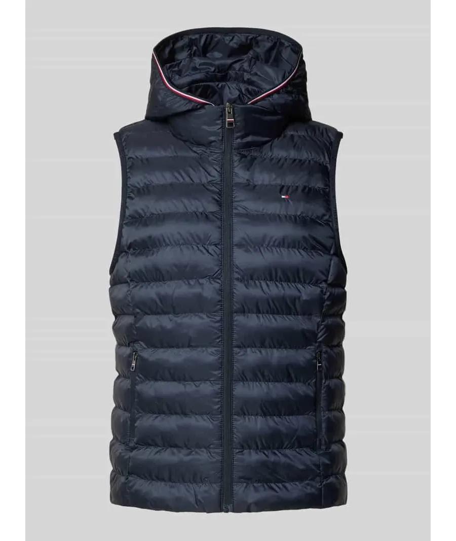 obrazek 1 Kamizelka pikowana z kapturem