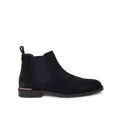 Zdjęcie Tommy Hilfiger Sztyblety Core Rwb Hilfiger Suede Chelsea FM0FM04757 Niebieski