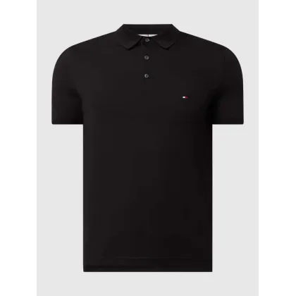 Zdjęcie Tommy Hilfiger Polo 1985 MW0MW17771 Czarny Slim Fit