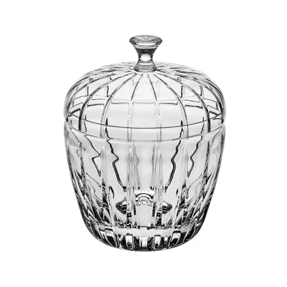 Zdjęcie Nowoczesny kryształowy duży pojemnik Big Apple o kształcie dużego jabłka - Vista Alegre