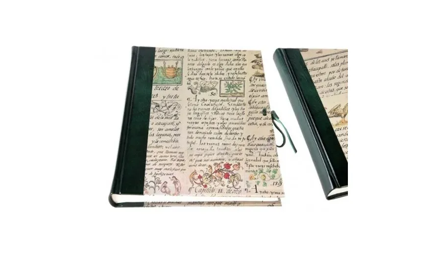 picture 1 Green leather photo album 074-v-pav 