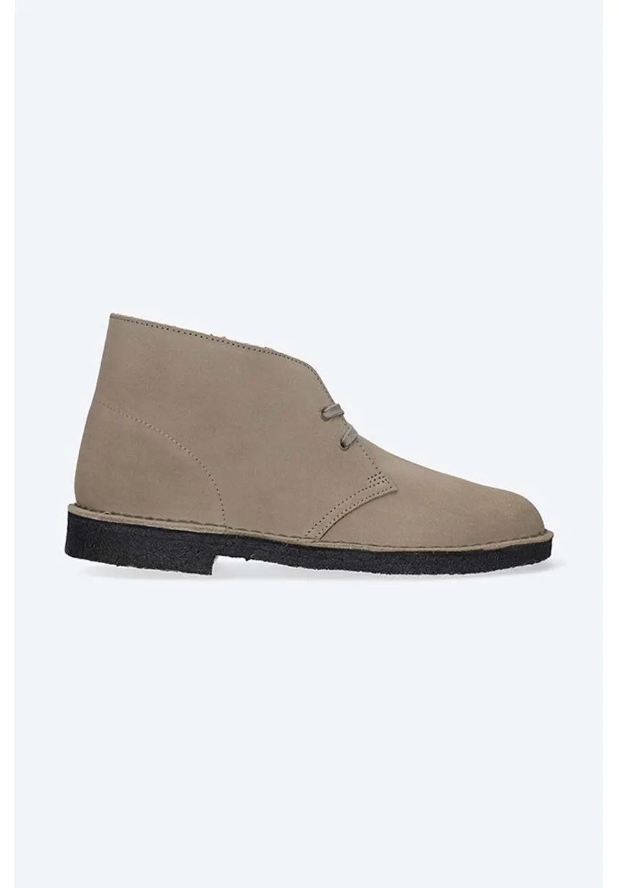obrazek 1 Clarks Originals półbuty zamszowe Desert Boot męskie kolor szary 26161792