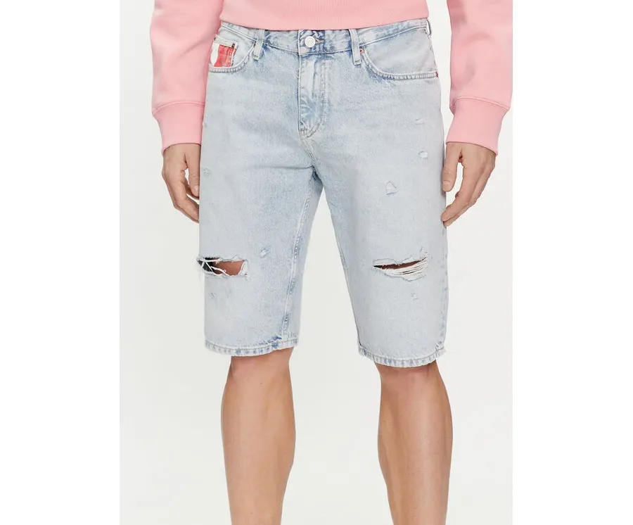 obrazek 1 Tommy Jeans Szorty jeansowe Ryan DM0DM18804 Błękitny Slim Fit
