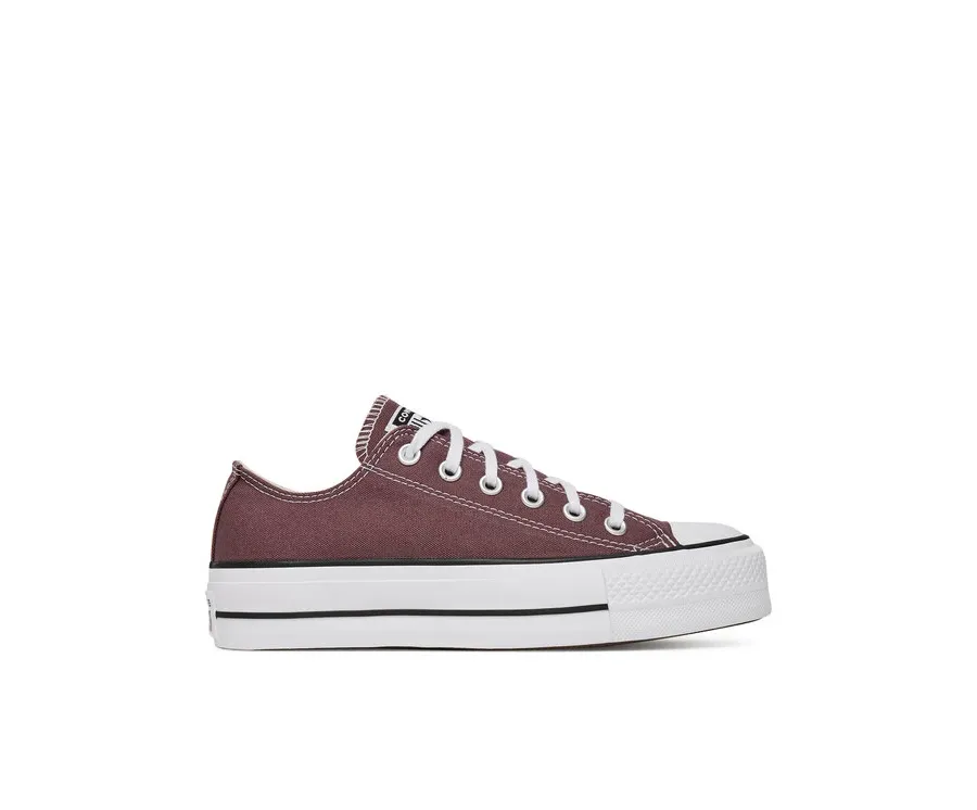obrazek 1 Converse Trampki Chuck Taylor All Star Lift Platform A10647C Bordowy