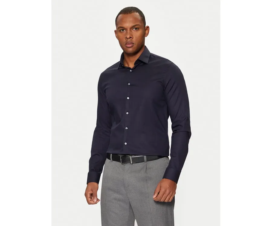 obrazek 1 Calvin Klein Koszula K10K108426 Granatowy Slim Fit