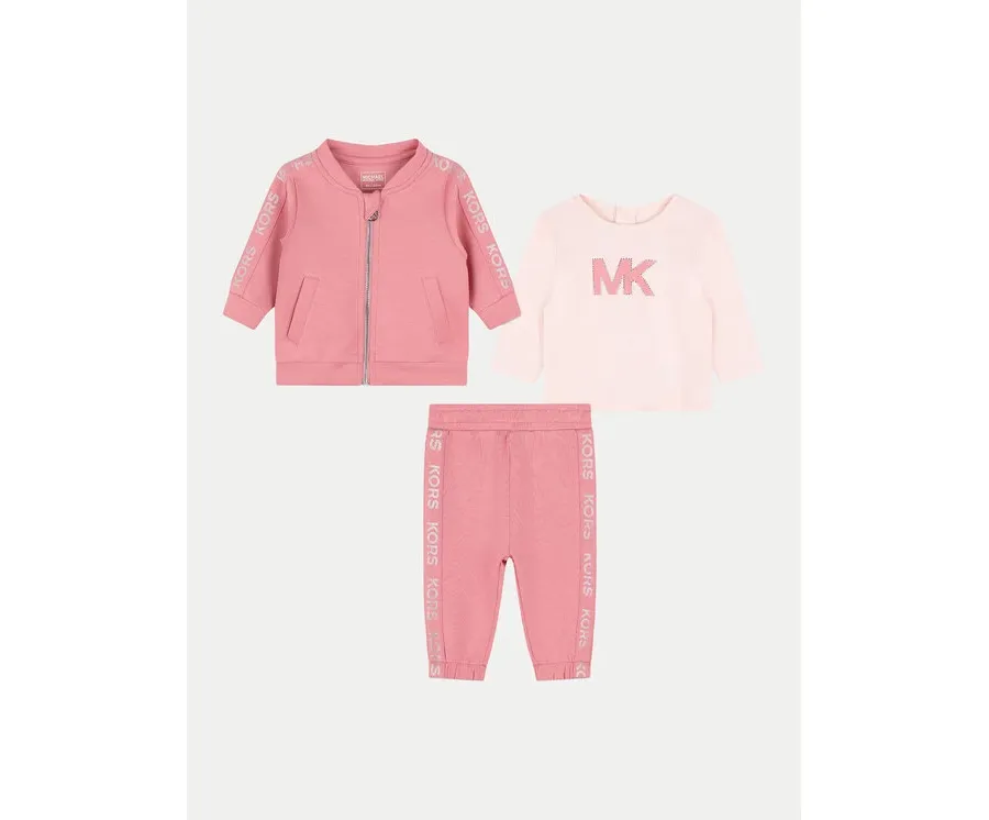 obrazek 1 MICHAEL KORS KIDS Komplet dresowy R30130 Różowy Regular Fit