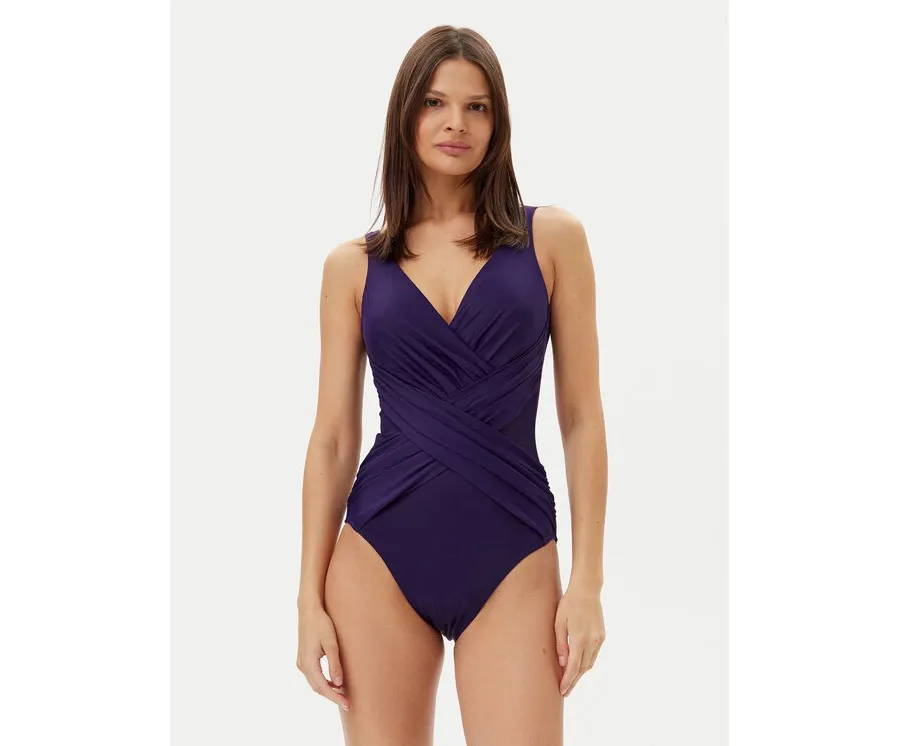 obrazek 1 Miraclesuit Strój kąpielowy Solid Crossover 6516689 Fioletowy
