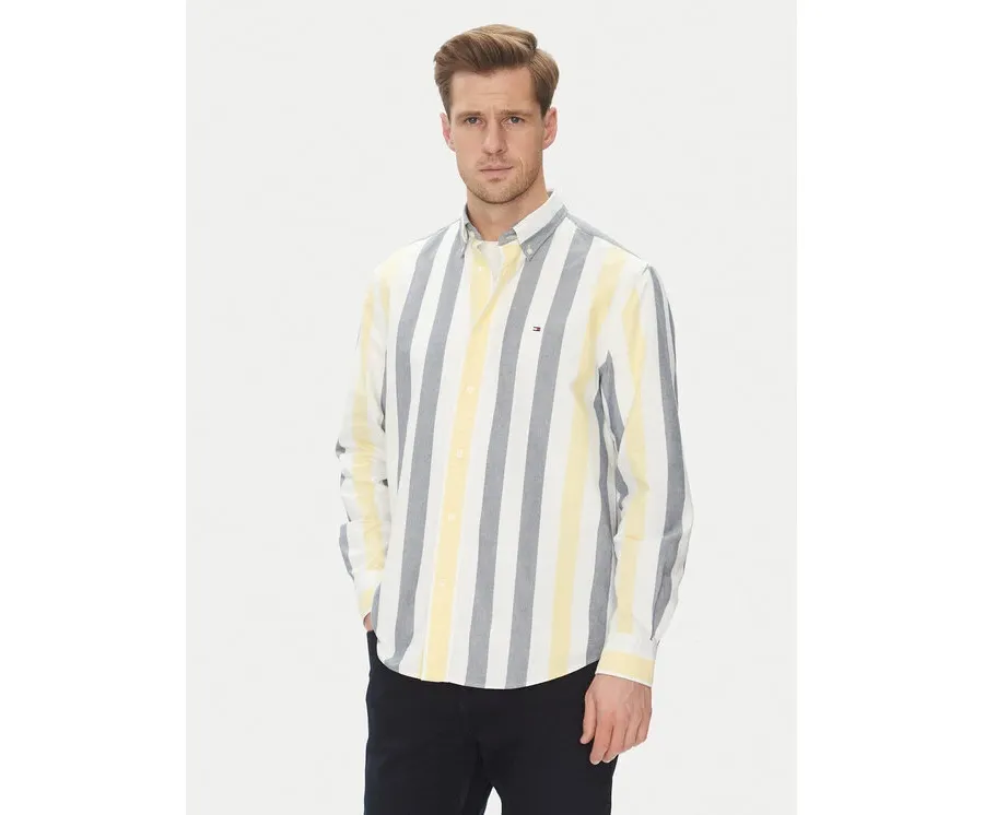 obrazek 1 Tommy Hilfiger Koszula Herit MW0MW39160 Kolorowy Relaxed Fit