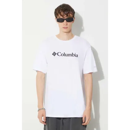 Zdjęcie Columbia t-shirt męski kolor biały 1680053-014
