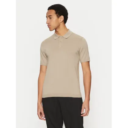 Zdjęcie Calvin Klein Polo K10K114476 Beżowy Regular Fit