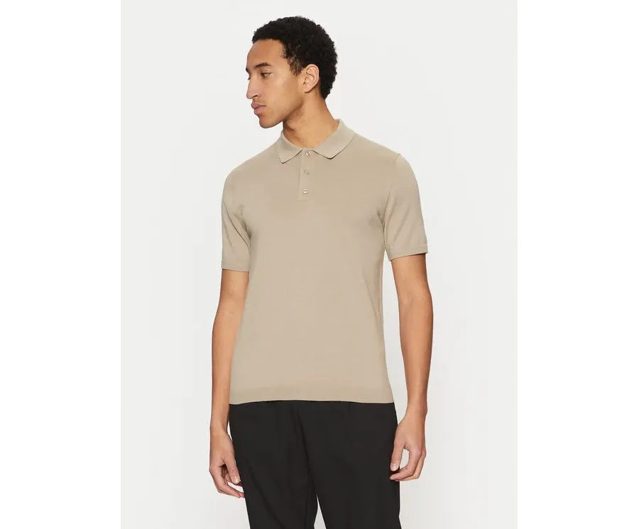 obrazek 1 Calvin Klein Polo K10K114476 Beżowy Regular Fit
