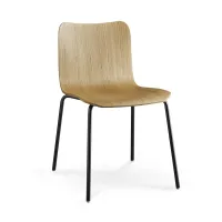 Picture Oak chair with steel frame Dandy - Colico