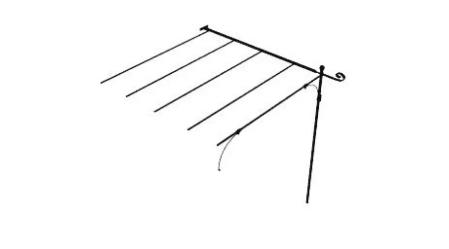 obrazek 1 Płaskie przedłużenie przyściennej pergoli Solaire 186×220 cm