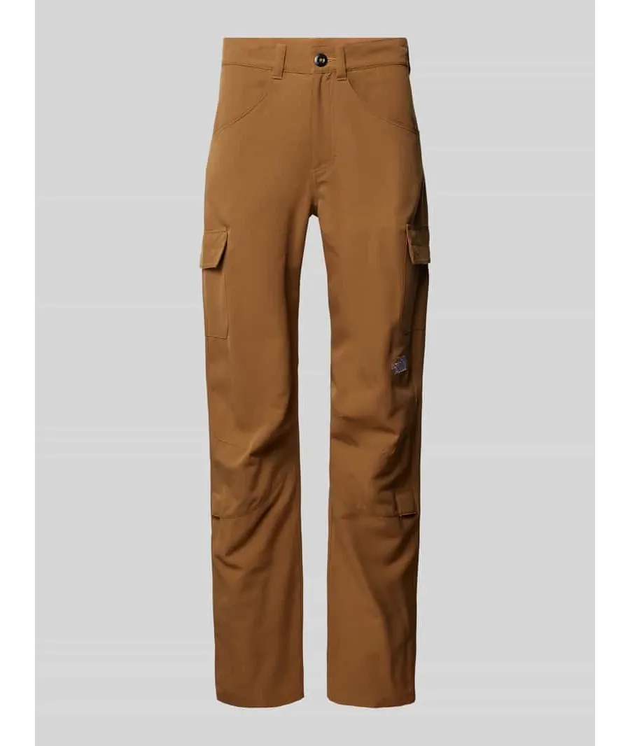 obrazek 1 Spodnie cargo o kroju regular fit z wyhaftowanym logo model ‘Horizon’