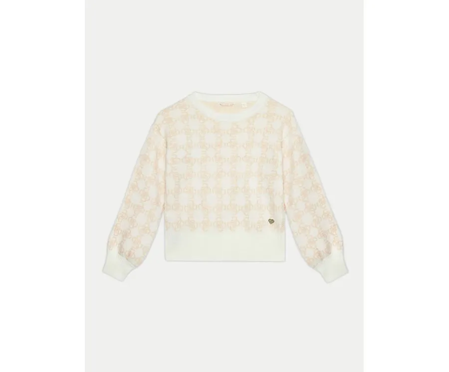 obrazek 1 Guess Sweter J4BR04 Z3K10 Beżowy Relaxed Fit