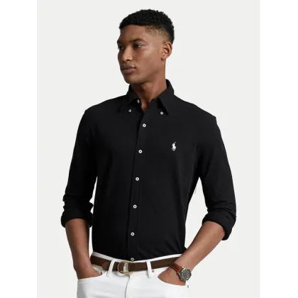 Zdjęcie Polo Ralph Lauren Koszula Pique 710654408 Czarny Regular Fit