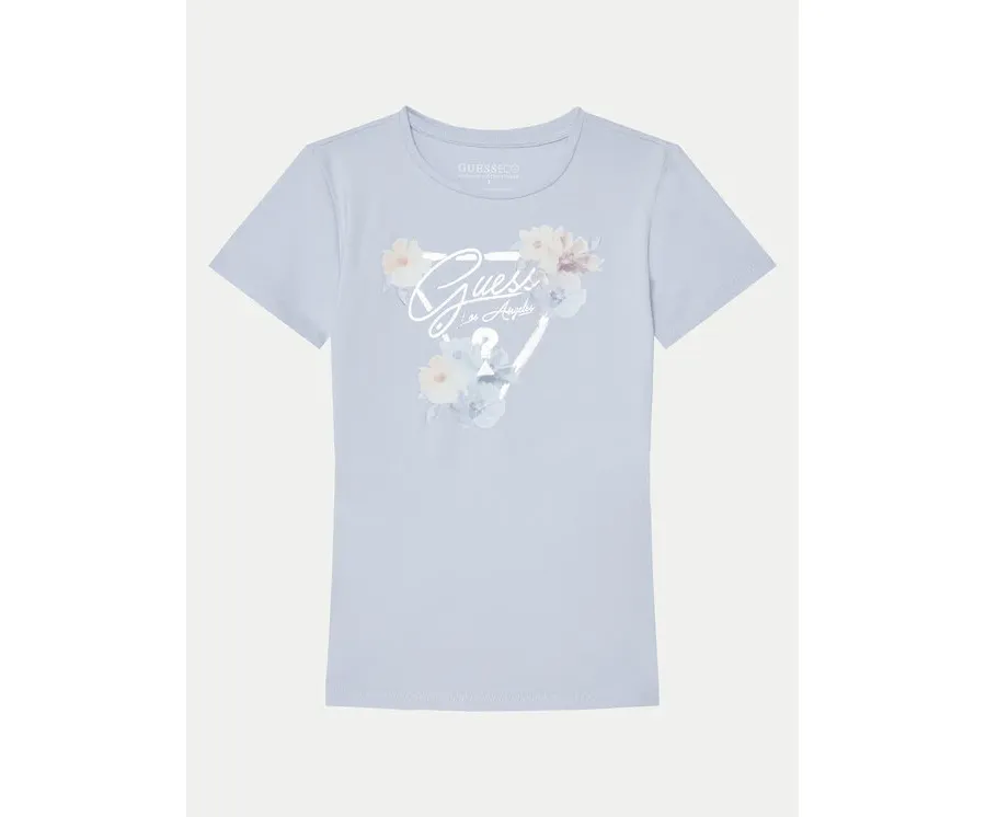 obrazek 1 Guess T-Shirt J5RI22 K6YW4 Błękitny Regular Fit